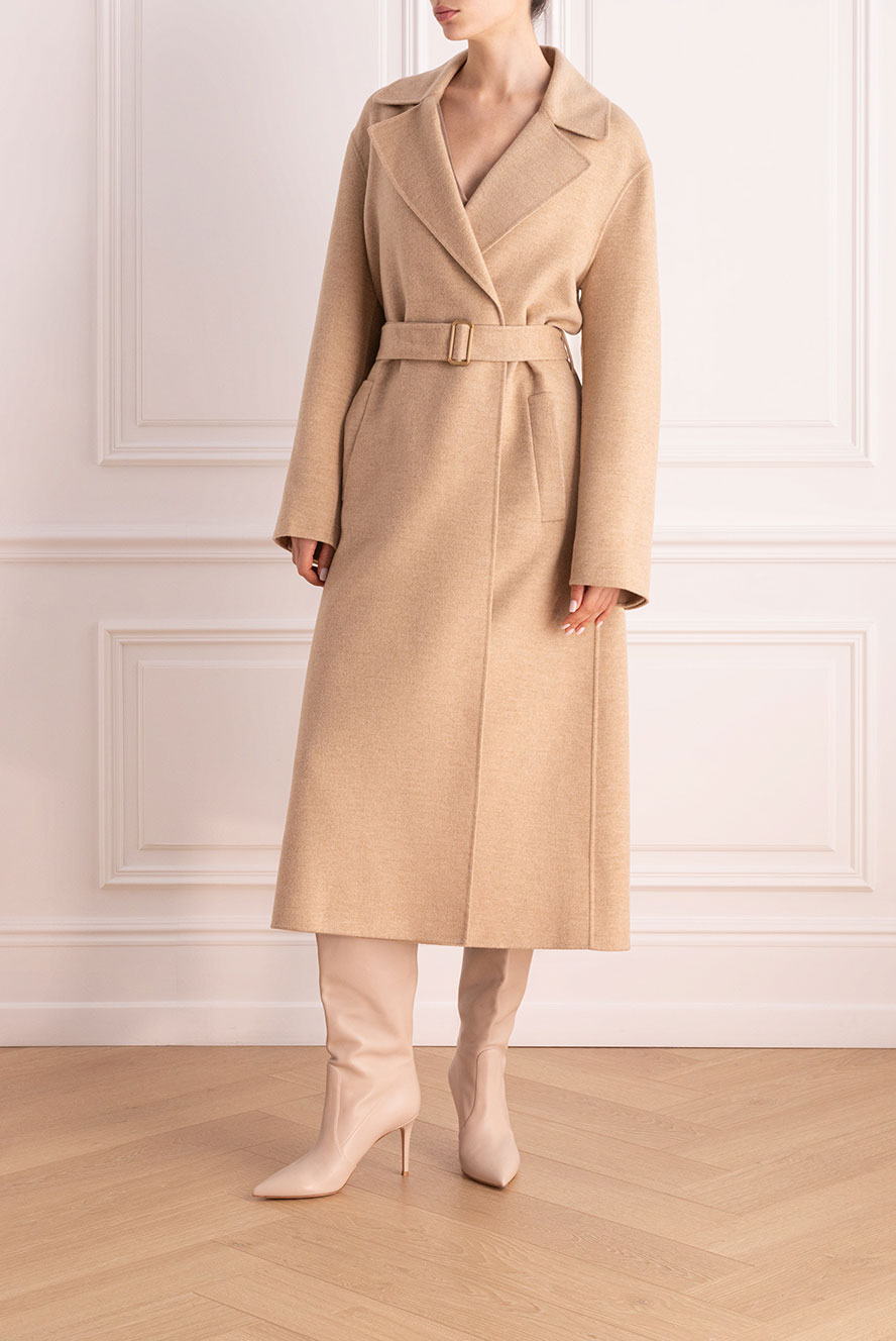 Loro Piana cashmere coat for women beige 169207 — Buy in Almaty