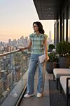 Белый клатч из телячьей кожи с цепочкой Shuffle Balmain - Рельефный логотип Balmain Paris. 100% кожа натуральная. магнитная . кожаный карман для карт. Размеры: 2,5 x 21 x 12 см. Плечевой ремень: съемный плечевой ремень из цепочки и кожи. Страна производитель: Италия. Уход: специализированная чистка - фото 2