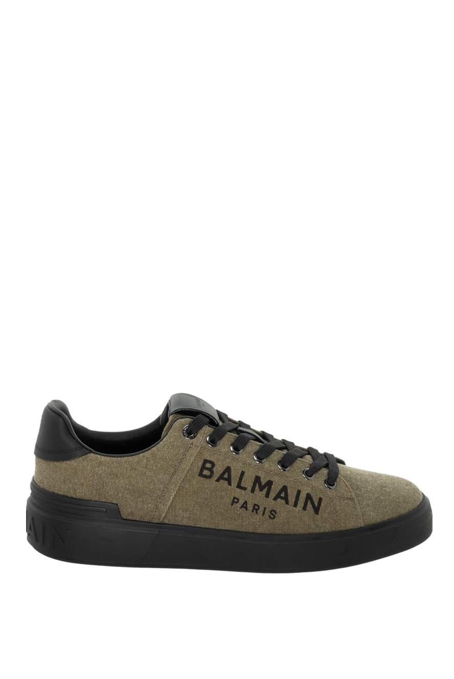 Balmain green men's snickers 171562 — Buy in Almaty, Kazakhstan