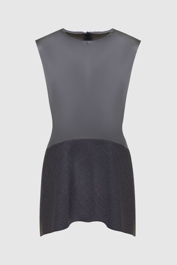 Brunello Cucinelli cashmere top gray for women 134319 - photo 1