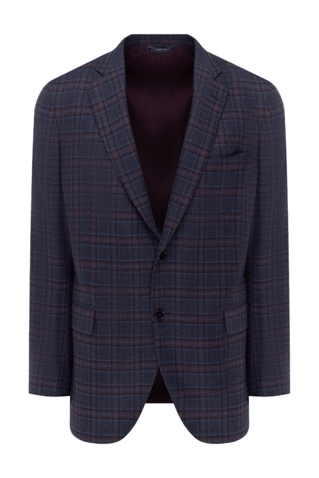 Tombolini men's jacket with a discreet silhouette in a checkered design
135269 - photo 1