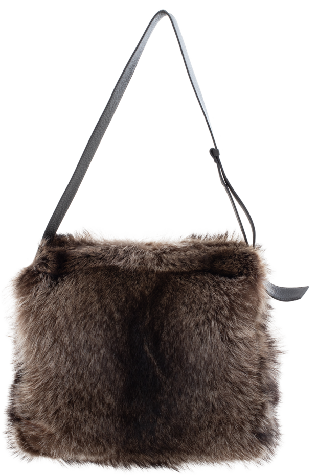 Brunello Cucinelli women's bag brown from fur 136573 - photo 1