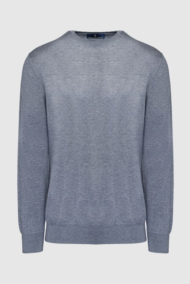Casheart grey men's jumper made of smooth jersey
wool 136832 - photo 1