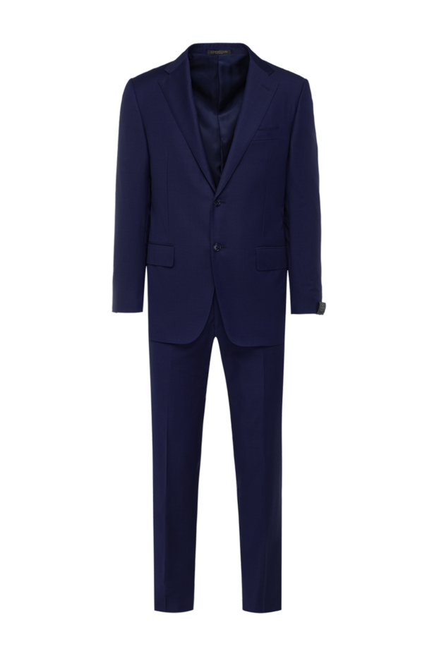 Corneliani классикалық көк жүн костюм, ерлерге арналған 138410 - фото 1