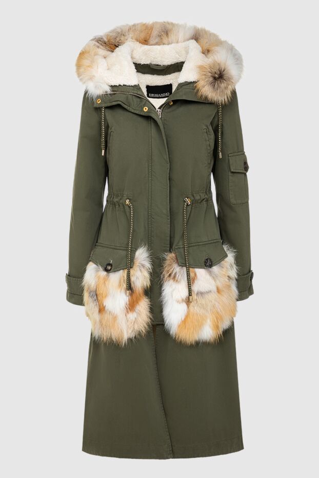 Ermanno Scervino women's military style parka with fur pockets
139177 - photo 1