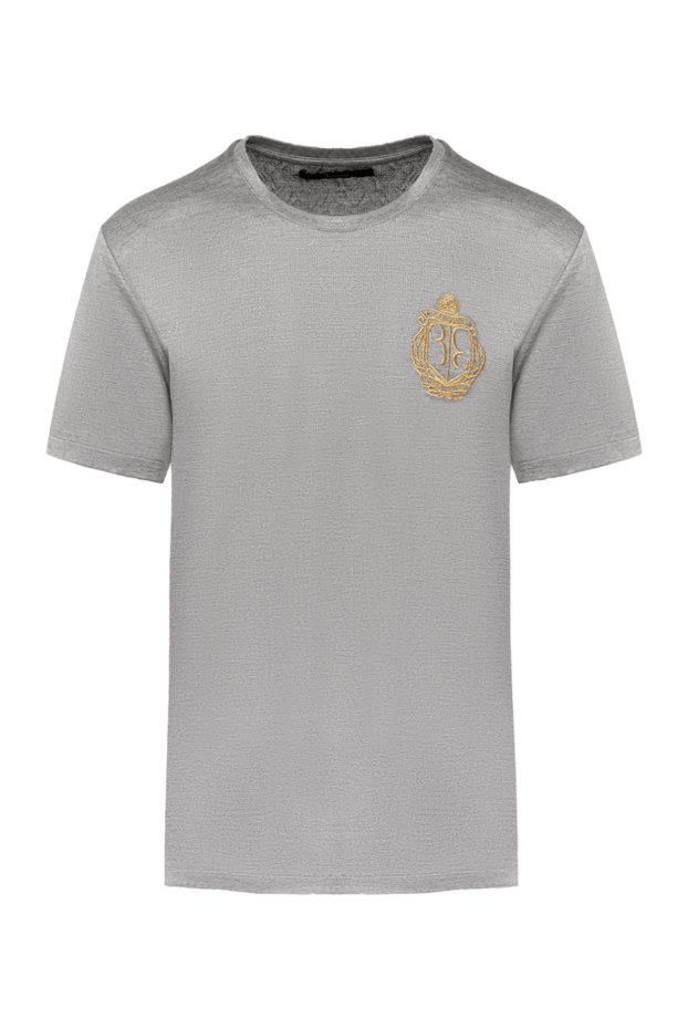 Billionaire gray silk t-shirt for men 139912 - photo 1