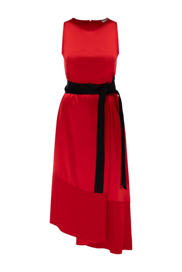 Amanda Wakeley red silk and polyester dress for women 140220 - photo 1