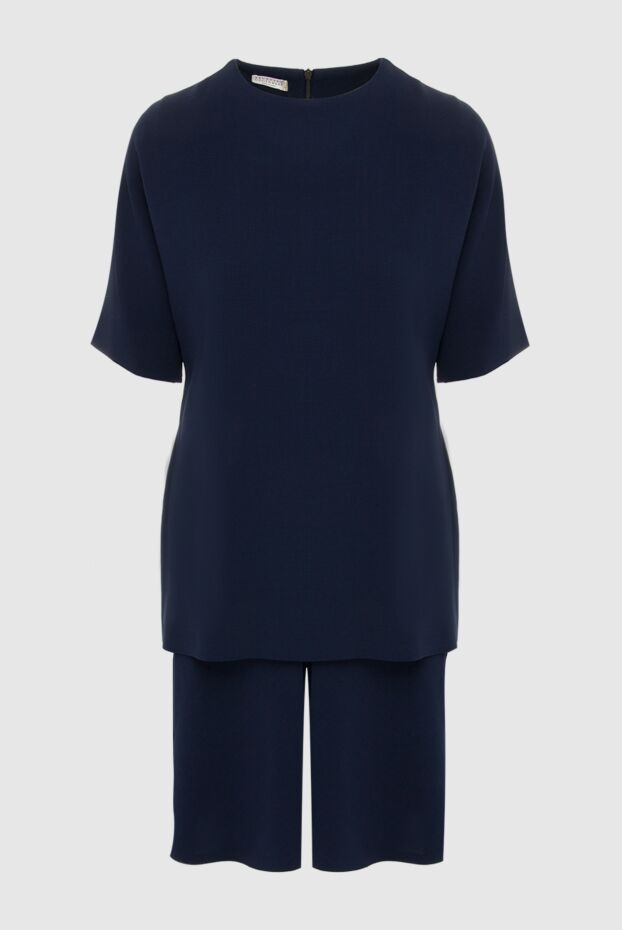 Brunello Cucinelli blue wool dress for women 141230 - photo 1