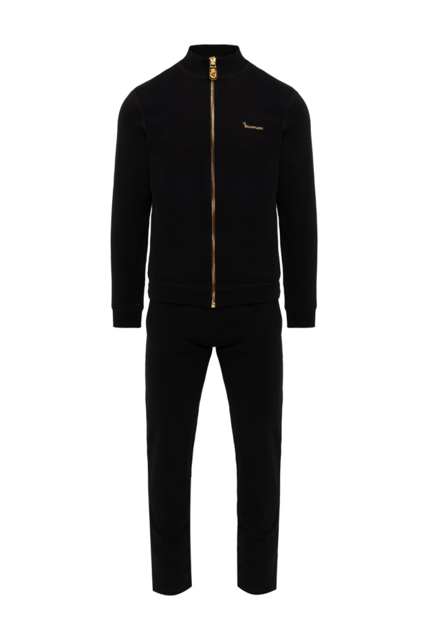 Billionaire sports suit for men made of cotton and elastane black 141502 - photo 1