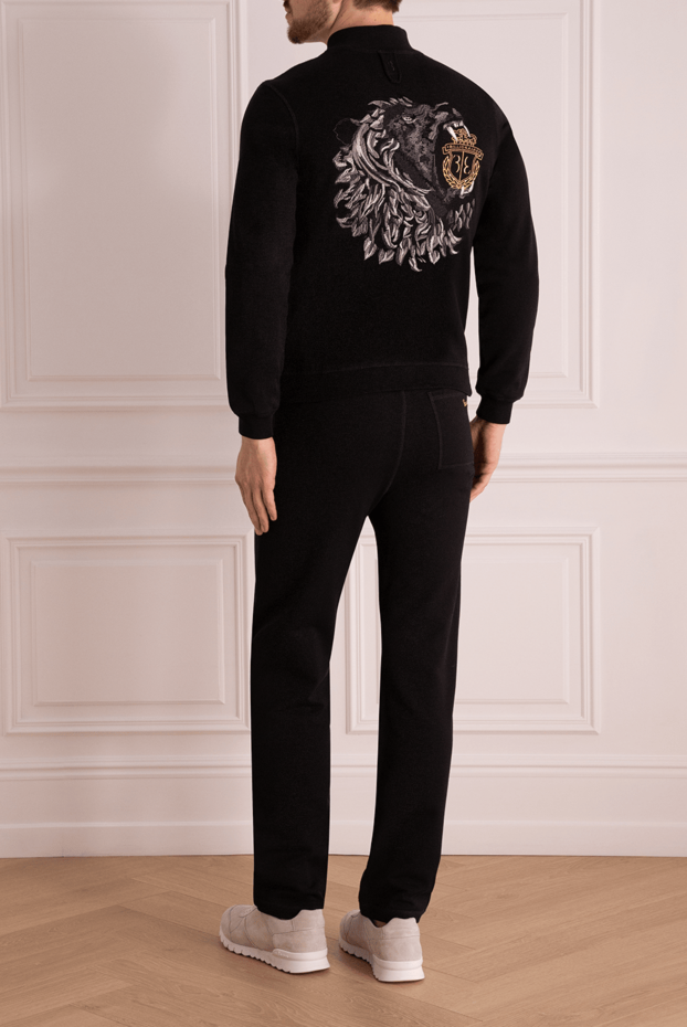 Billionaire sports suit for men made of cotton and elastane black 141502 - photo 3