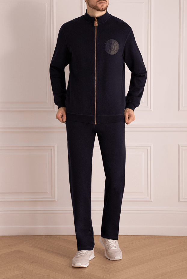 Billionaire sports suit for men made of cotton and elastane blue 141507 - photo 2