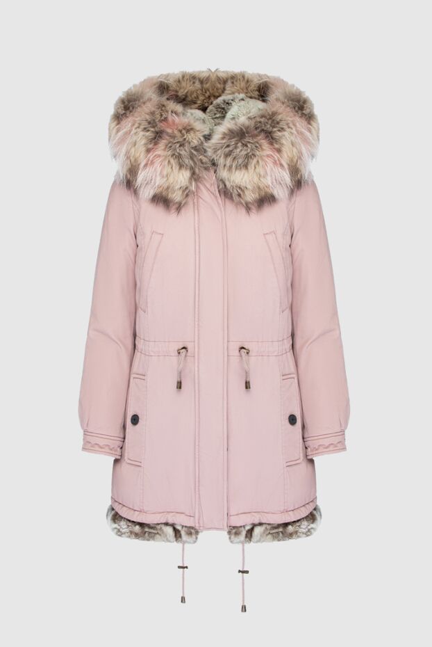 Alessandra Chamonix pink insulated parka with voluminous fur hood
142057 - photo 1