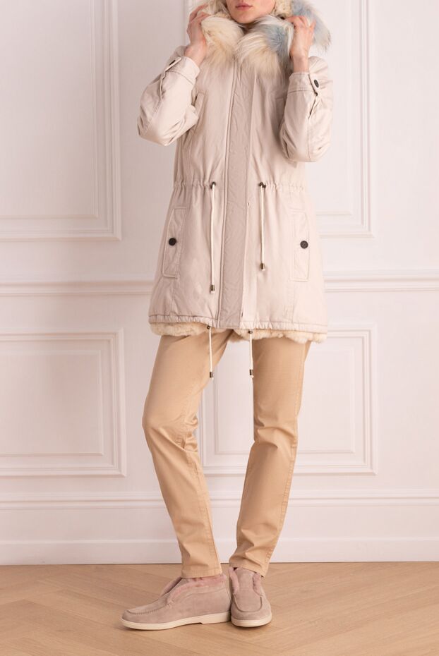 Alessandra Chamonix light parka with drawstring and voluminous hood
 142058 - photo 2