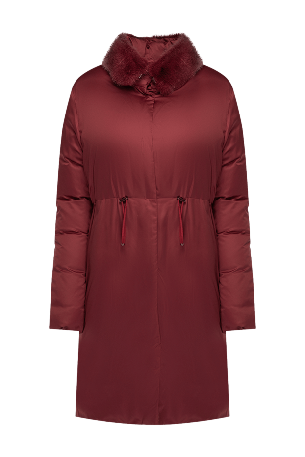 Giambattista Valli down jacket made of burgundy polyester for women 142242 - photo 1
