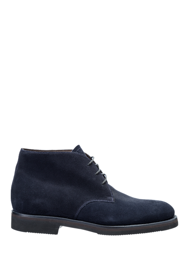 Barrett men's blue boots made of genuine leather with leather soles 142286 - photo 1