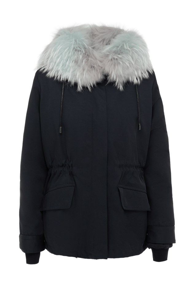 Intuition drawstring parka made of cotton with natural fur
142306 - photo 1