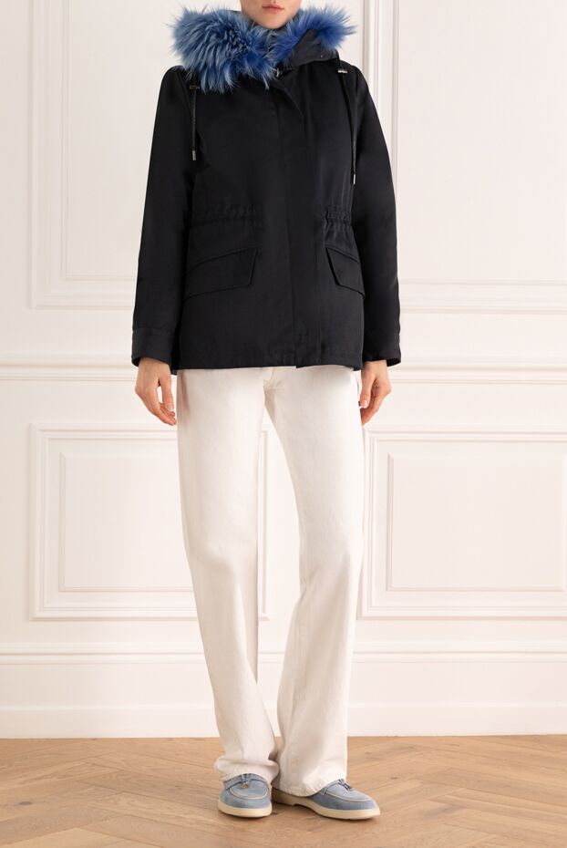 Intuition women's parka with natural fur on the hood
 142307 - photo 2