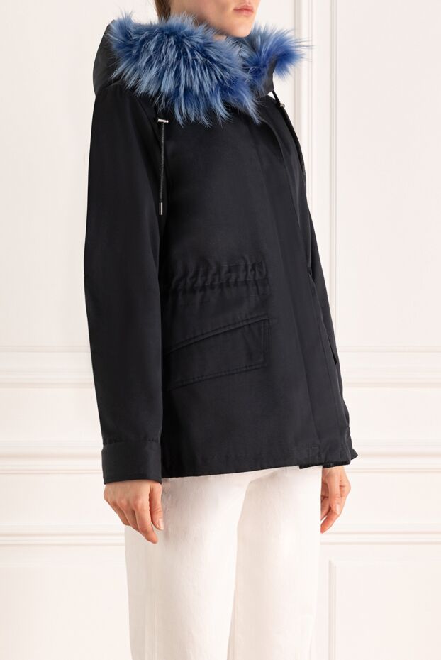 Intuition women's parka with natural fur on the hood
 142307 - photo 3