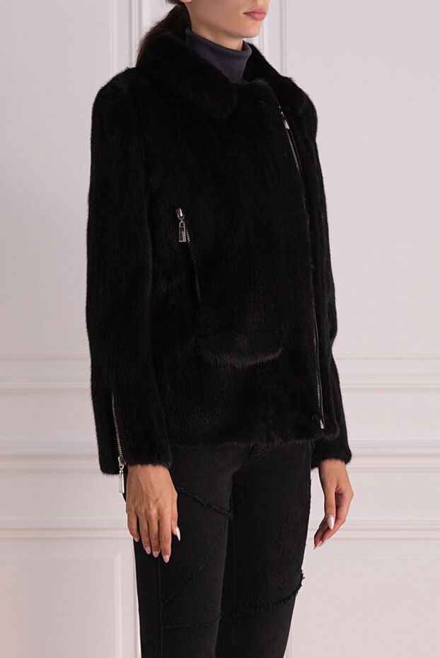 Max&Moi black mink coat for women 142372 - photo 3