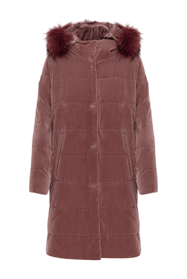 Lost in Me down jacket made of cotton and elastane pink for women 142446 - photo 1