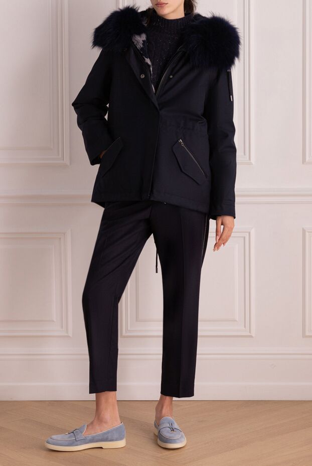 Intuition insulated parka with a loose fit and natural fur
 142533 - photo 2