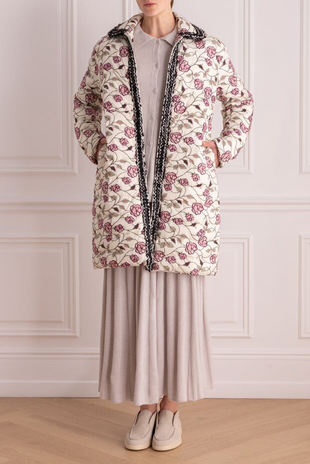 Giambattista Valli pink down jacket for women 142608 - photo 2