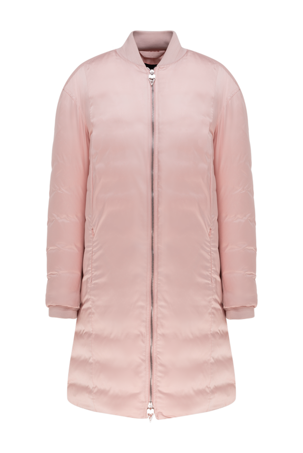 Giambattista Valli women's pink elongated down jacket with a zipper and a minimalist cut
142609 - photo 1