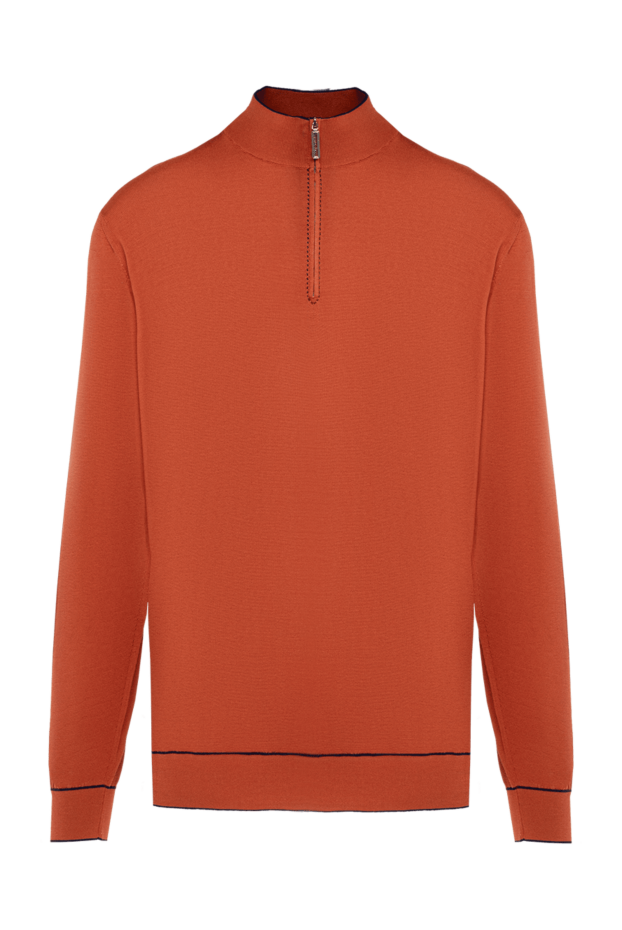 Stefano Ricci orange silk troyer for men 143047 - photo 1