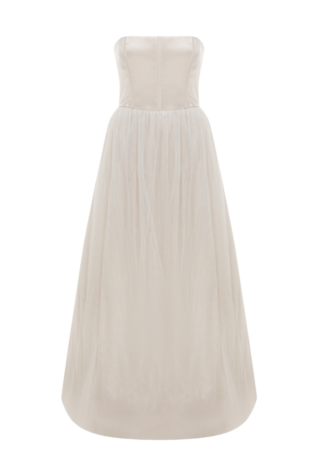 Brunello Cucinelli strapless silk dress with a full tulle skirt
143417 - photo 1