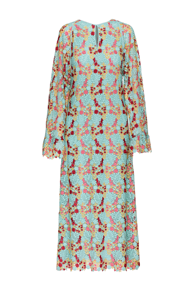 Giamba lace dress with multi-colored floral motif and scalloped edge
144004 - photo 1