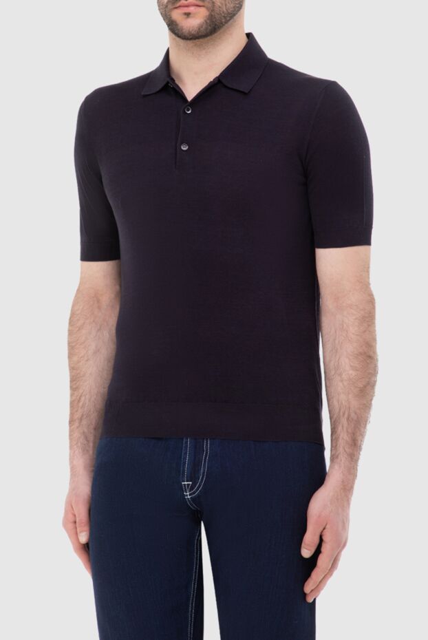 Malo a sleek men's polo shirt with a soft fit and button placket
 144181 - photo 2