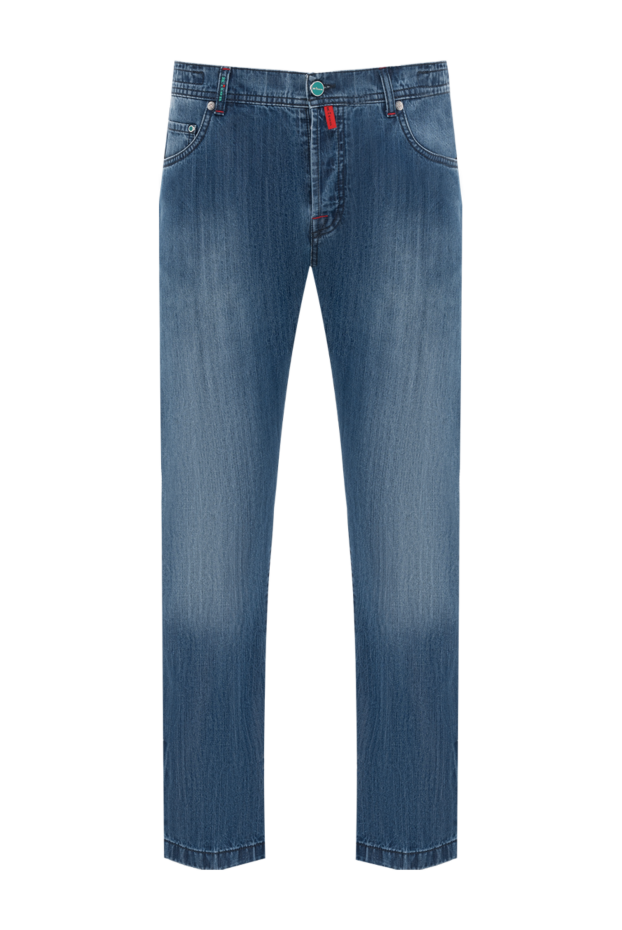 Kiton синие летние мужские шорты хлопковые из денима casual
144520 - фото 1