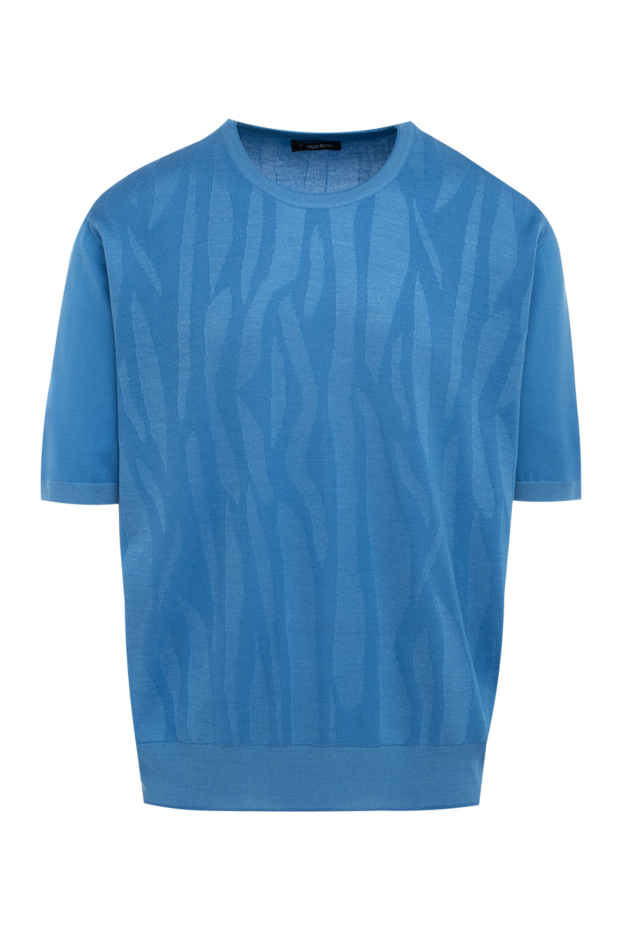 Stefano Ricci summer knitted cotton jumper with a relief pattern 144663 - photo 1