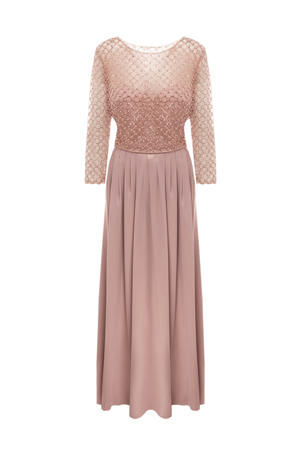 Fleur de Paris полиамидті юбкасымен қызғылт әйелдер костюмі 145377 - фото 1