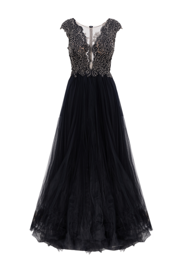 Elegant black maxi dress with sequins
- photo 1