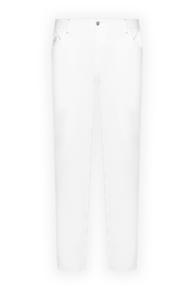 Zilli white cotton jeans for men 145445 - photo 1