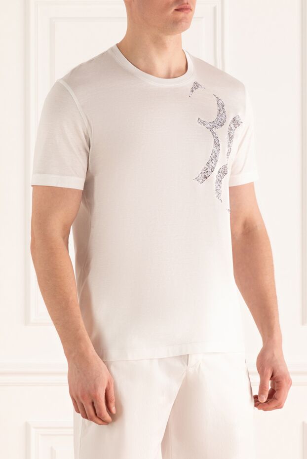 Billionaire t-shirt with branded stone logo on the chest

 146510 - photo 3