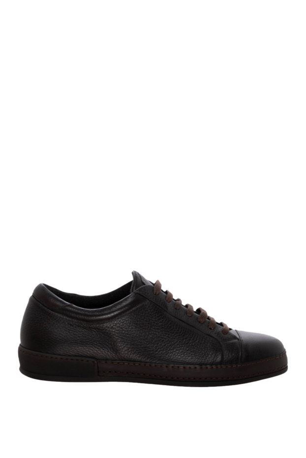 Cesare di Napoli brown sneakers made of smooth and grained calf leather
146738 - photo 1