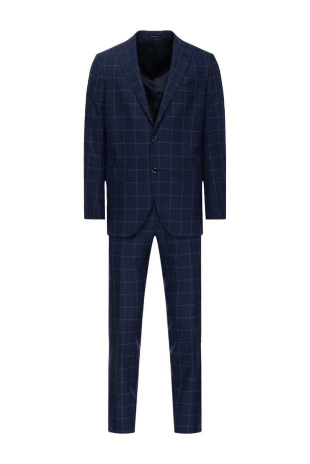 Sartoria Latorre wool and cashmere suit with a delicate sheen and a checkered pattern
147408 - photo 1
