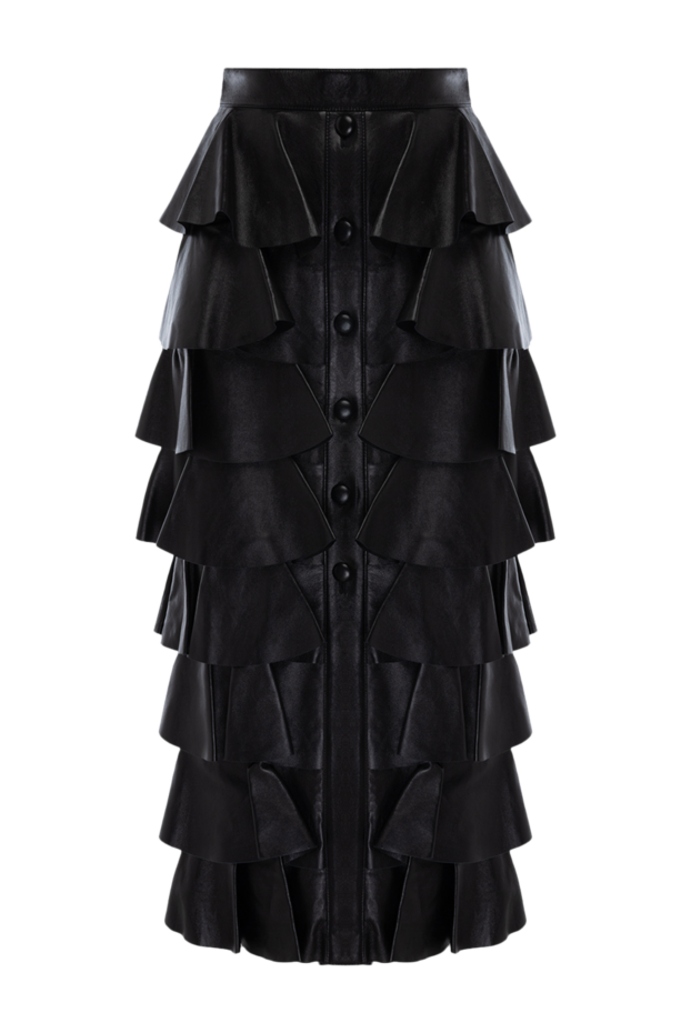 Saint Laurent soft leather button skirt with full layers and slit
148139 - photo 1