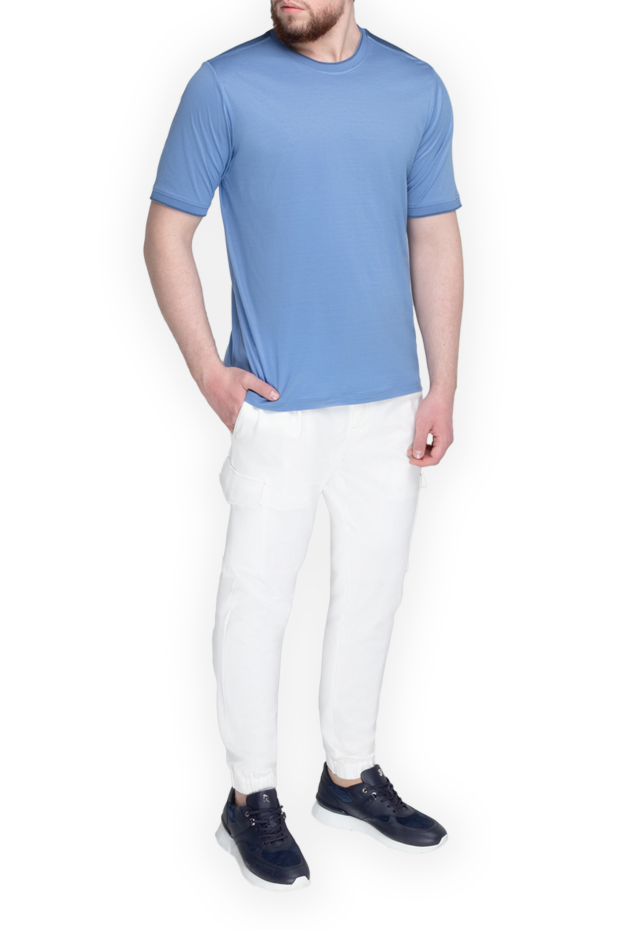 Matt Chaz blue cotton t-shirt for men 148211 - photo 2
