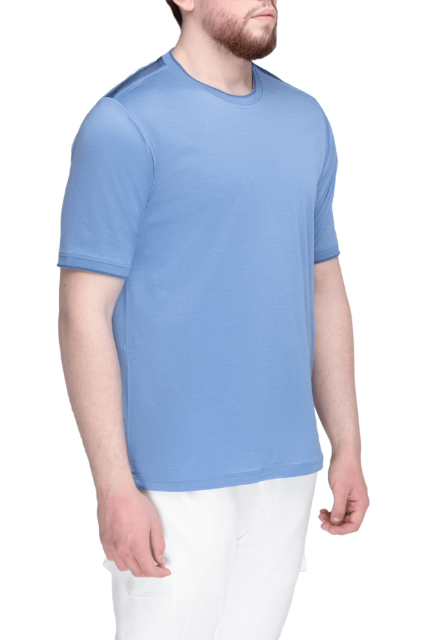 Matt Chaz blue cotton t-shirt for men 148211 - photo 3