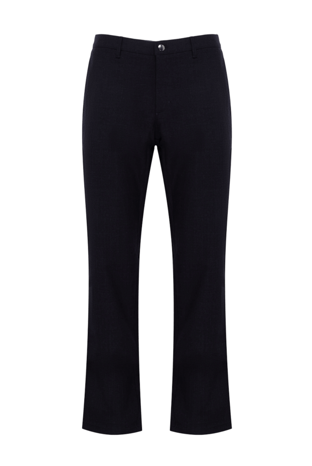 Zilli men's trousers in deep brown shade made of wool and cotton
148315 - photo 1