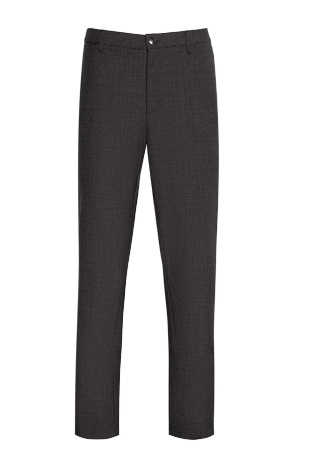 Zilli men's trousers brown with back pockets with buttons
148318 - photo 1