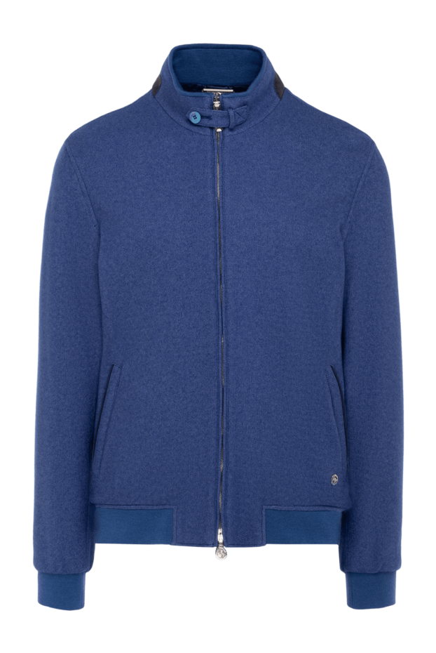 Stefano Ricci blue cashmere and wool jacket for men 149181 - photo 1