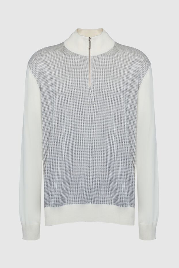 Stefano Ricci troyer in cashmere and silk with a textured insert on the chest 149356 - photo 1