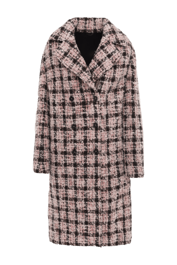 Ermanno Scervino пальто из шерсти и полиамида розовое женское пальто 150142 - фото 1