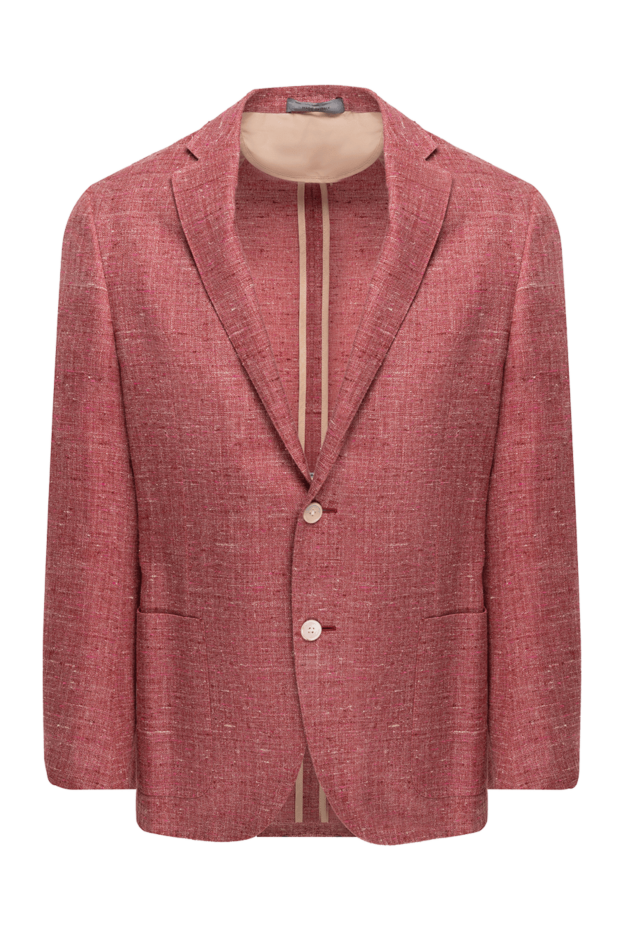Corneliani stylish men's wool, linen, silk, red melange jacket
150477 - photo 1