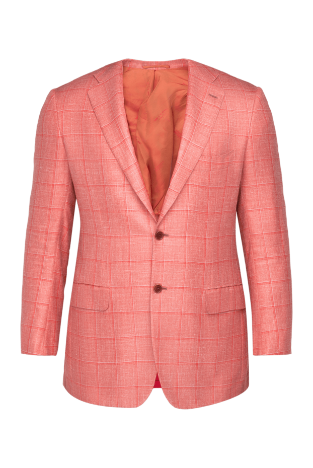 Kiton orange jacket for men 150617 - photo 1