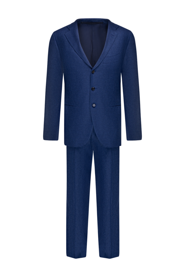 Cesare Attolini men's suit made of wool and cashmere blue 150618 - photo 1